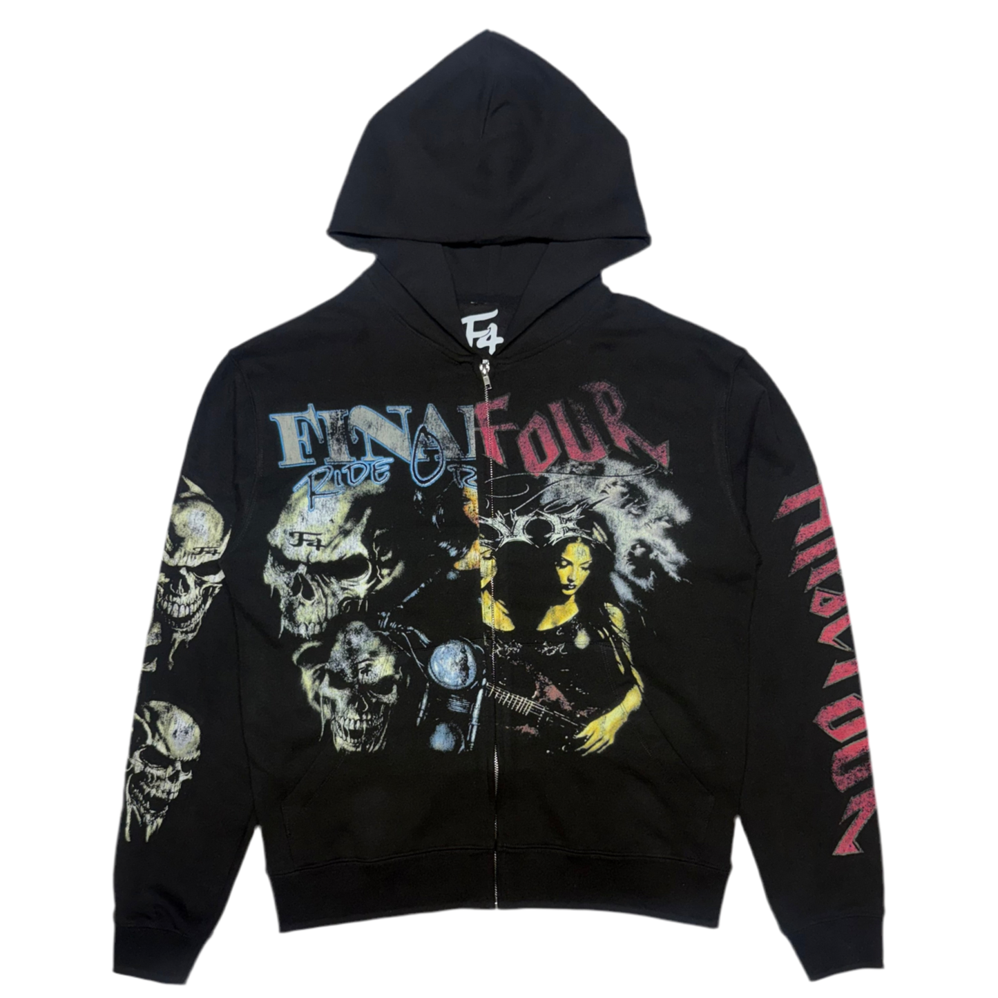 RIDE OR LOVE ZIP UP